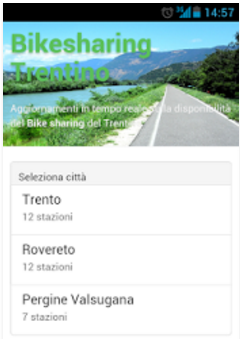 Trentino Bike Sharing